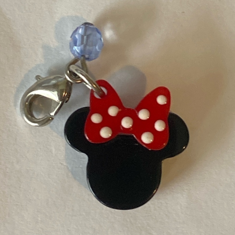 Disney Minnie Mouse Dangling Charm for Necklace or Bracelet